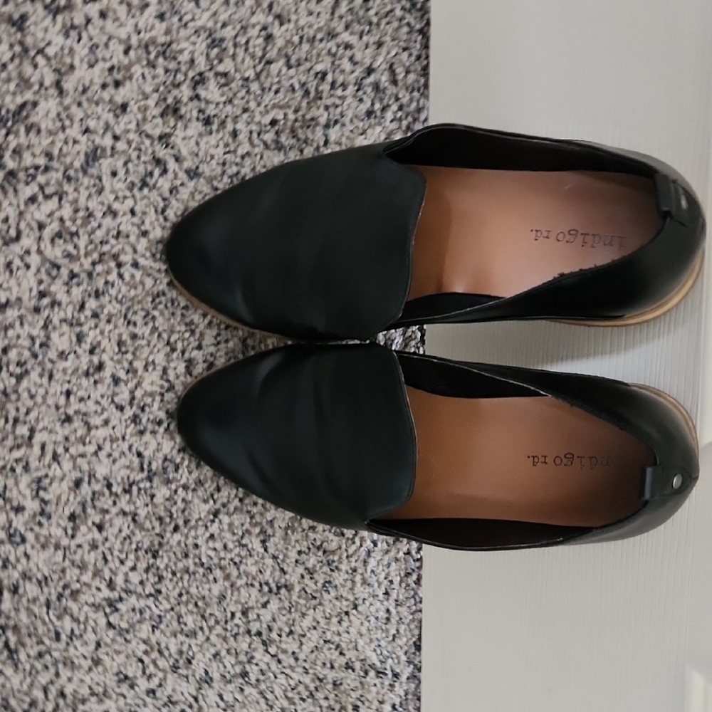 rag & bone Dark Leather Loafers